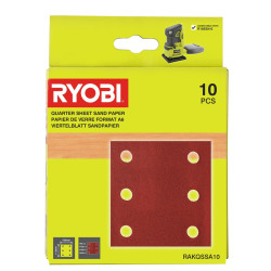 Sandpaper sheets Ryobi RAKQSSA10