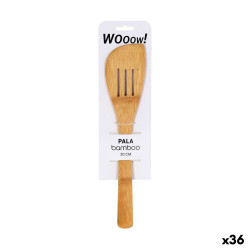 Kitchen Spatula Curved Bamboo 30 x 6,2 x 0,8 cm (36 Units)