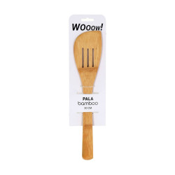 Kitchen Spatula Curved Bamboo 30 x 6,2 x 0,8 cm (36 Units)