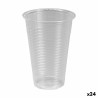 Set of reusable glasses Algon Transparent 50 Pieces 220 ml (24 Units)