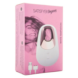 Sweet Sensation Lay On Clitoris Vibrator Satisfyer White