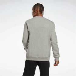 Men’s Sweatshirt without Hood Reebok Identity Grey