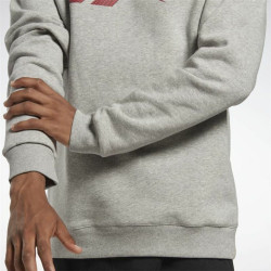 Men’s Sweatshirt without Hood Reebok Identity Grey