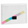 Document Holder Black Transparent A4 (25 x 3 x 33 cm) (12 Units)