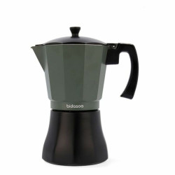 Coffee-maker Bidasoa Vera Green Metal