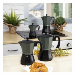 Coffee-maker Bidasoa Vera Green Metal