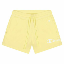 Sports Shorts for Women Champion Drawcord Pocket Yellow