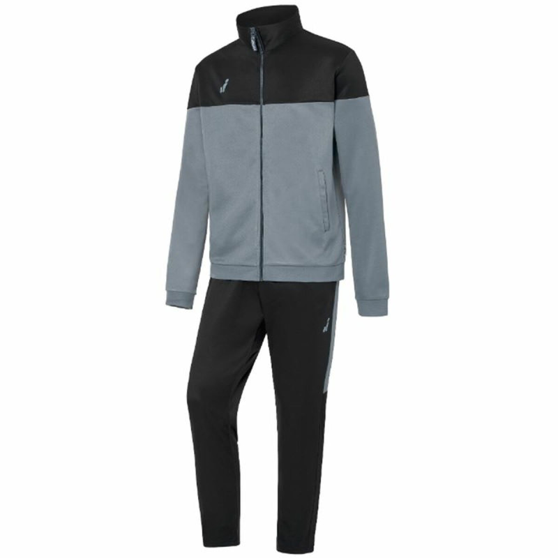 Tracksuit for Adults Joluvi Sambil Black Grey Men