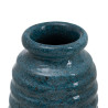 Vase Blue Ceramic 15 x 15 x 30 cm