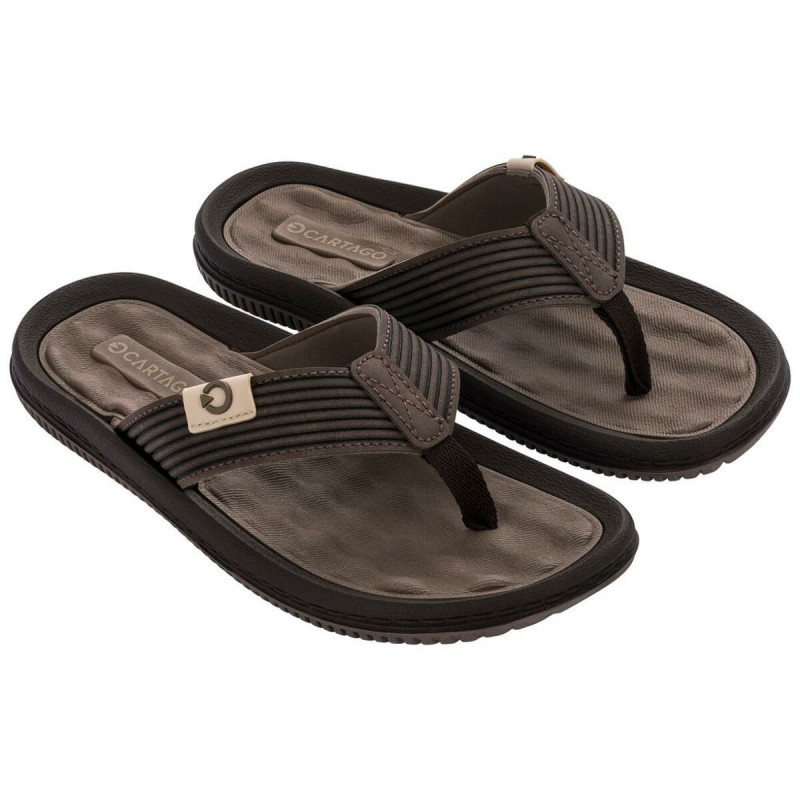 Men's Flip Flops Cartago DUNAS VI AD 82614 21729 Brown