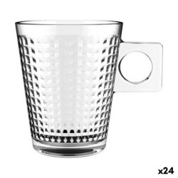 Piece Coffee Cup Set Lima panal 80 ml (3 Pieces) (24 Units)