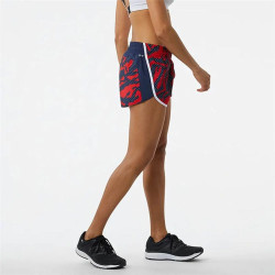 Men's Sports Shorts New Balance Printed Accelerate Red