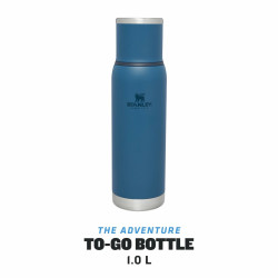 Thermos Stanley The Adventure 1 L Blue Stainless steel