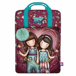 School Bag Gorjuss Fireworks Maroon (25 x 36 x 10 cm)