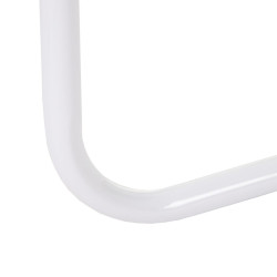 Coat rack 81 x 38 x 182 cm Metal White