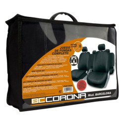 Car Seat Covers BC Corona FUK10404 Black (11 PCS)