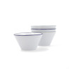 Bowl Quid Vita Tribal Breakfast Ceramic White (500 ml) (12 Units)