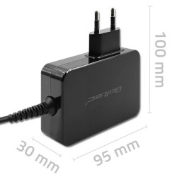 Wall Charger Qoltec 52387 Black 90 W (1 Unit)