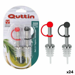 Pouring Stopper Quttin 8433774651444 16 x 9 x 2 cm (2 Pieces) (24 Units) (2 pcs)