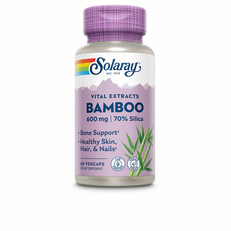 Multivitamin Solaray Bamboo Bamboo 60 Units