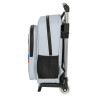 School Rucksack with Wheels F.C. Barcelona Grey 27 x 33 x 10 cm