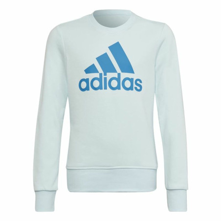 Hoodless Sweatshirt for Girls Adidas Essentials Cyan