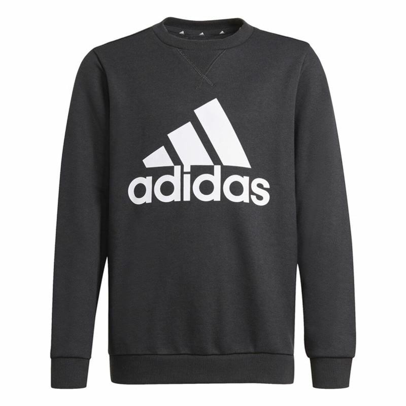 Children’s Sweatshirt without Hood Adidas Essentials Black