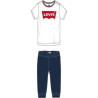 Sports Outfit for Baby TWILL JOGGER Levi's 6EA924-001  White