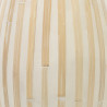 Vase 18 x 18 x 52 cm Beige Bamboo