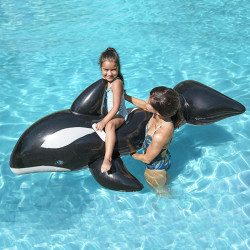 Inflatable pool figure Bestway 203 x 102 cm Whale