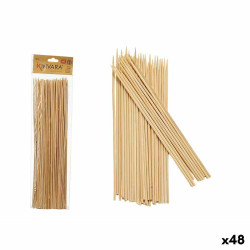 Barbecue Skewer Set Bamboo 0,3 x 30 x 0,3 cm (48 Units)