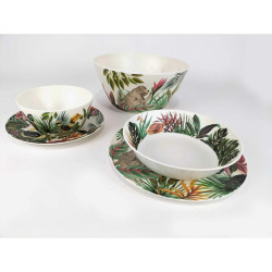 Bowl Alfares Melamin Jungle 15 x 7 cm (24 Units)