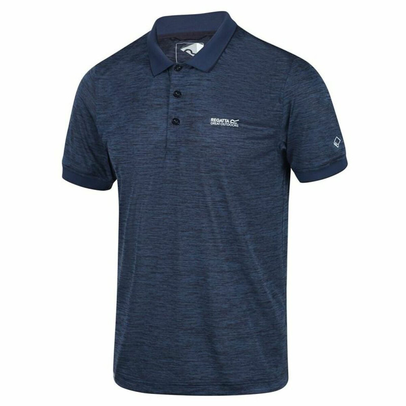 Men’s Short Sleeve Polo Shirt Regatta Remex II Dark blue