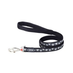 Dog Lead Red Dingo STYLE DIAMOND Black 2 x 120 cm