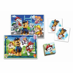 4-Puzzle Set The Paw Patrol Clementoni Edukit