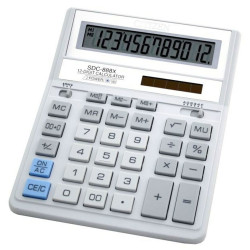 Calculator Citizen SDC888XWH                       White Black Plastic 15,3 x 3,3 x 20,3 cm