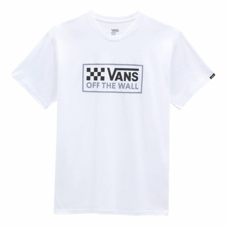 Men’s Short Sleeve T-Shirt Vans Wrecked Angle White Men