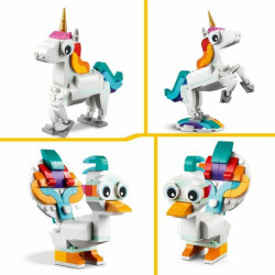 Playset Lego  Creator 3-in-1 31140 The magic unicorn