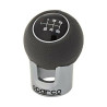 Shift Lever Knob Sparco Lazio Grey Chromed