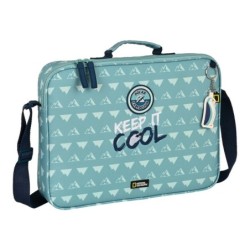 School Satchel National Geographic Below zero Blue (38 x 28 x 6 cm)