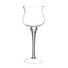 Candle Holder 16 x 16 x 45 cm Crystal Transparent