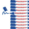 Permanent marker Edding 8030 NLS High-Tech Blue 1,5-3 mm (10 Units)