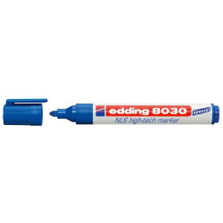 Permanent marker Edding 8030 NLS High-Tech Blue 1,5-3 mm (10 Units)