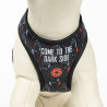 Dog Harness Star Wars Reversible Black XXS