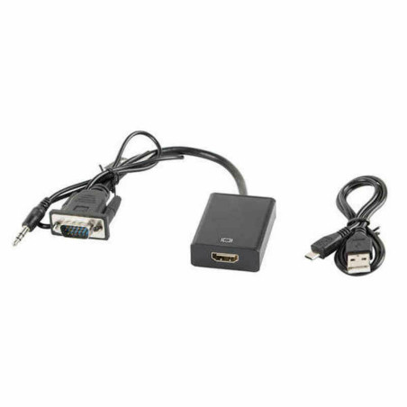 HDMI to VGA Adapter Lanberg AD-0021-BK