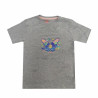 Child's Short Sleeve T-Shirt Rox Butterfly Light grey