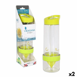 Bottle Kitchen Tropic Yellow Mixer 7,5 x 24,5 cm (2 Units)