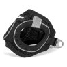 Dog Harness Gloria Air Mesh Trek Star Adjustable Black Size XXXS (18-20 cm)