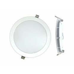 Ceiling Light Silver Electronics GORT 18W 6000K White