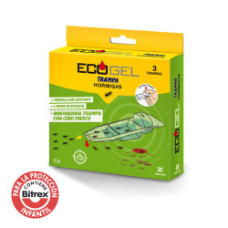 Insecticde Novar Ecogel 3 Pieces Ants Trap 15 g